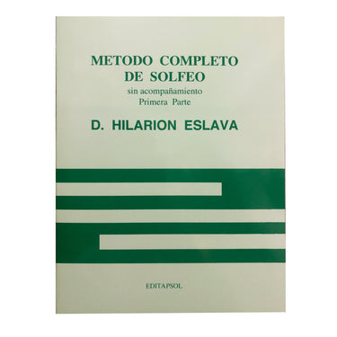Metodo Completo De Solfeo 1a Parte Hilarion Eslava